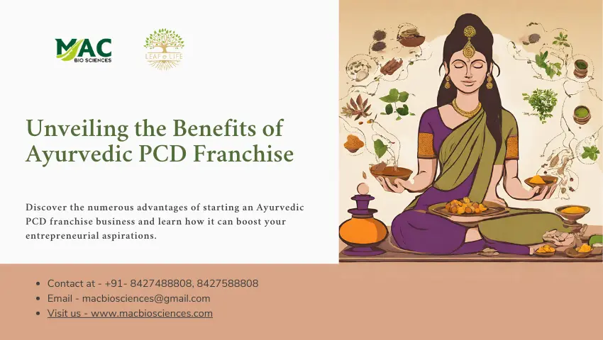 Benefits of PCD franchise business