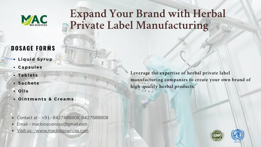 Herbal private labeling manufacturers