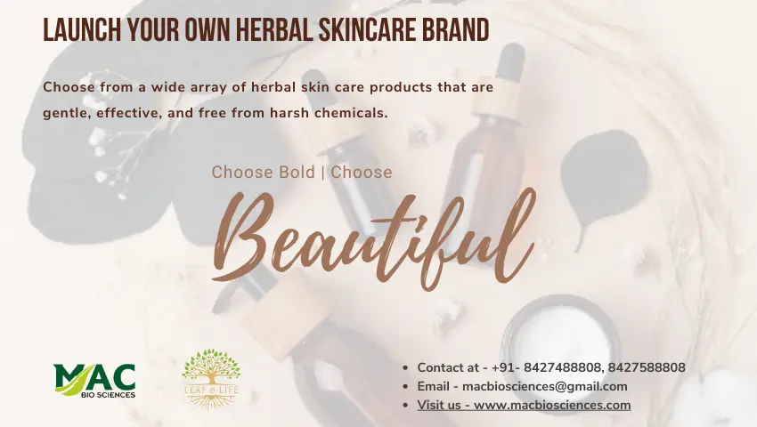 herbal products private labelling