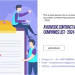 top ayurvedic contract manufacturing companies