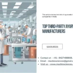 Top Third-Party Ayurvedic Manufacturers