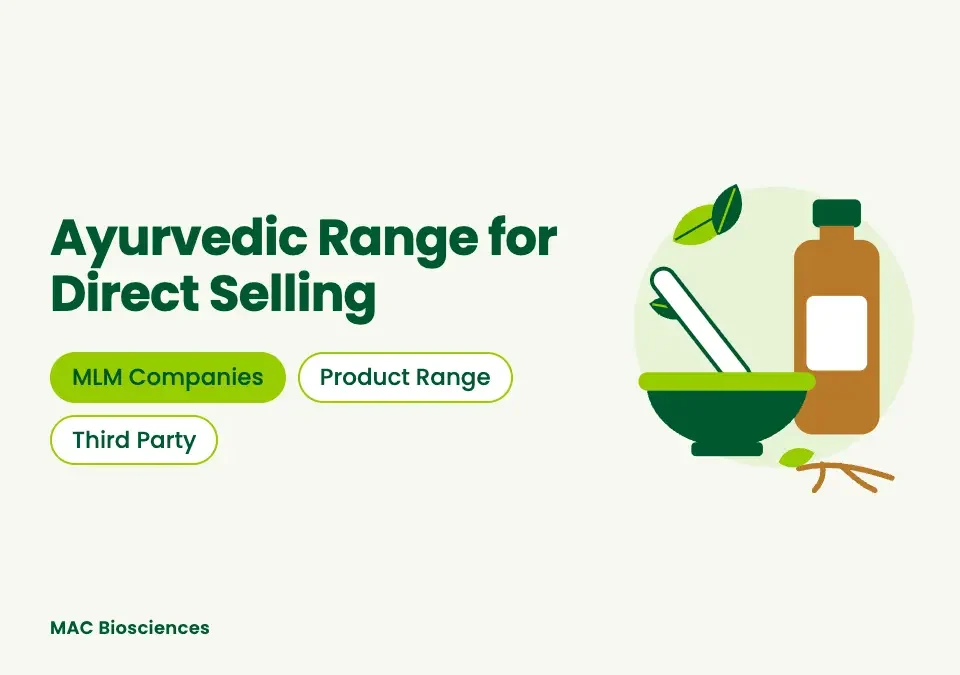 ayurevdic products manufactuirng for direct selling companies
